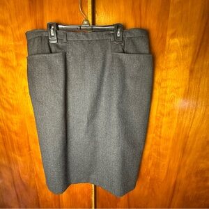 Classic Gray Women's Skirt